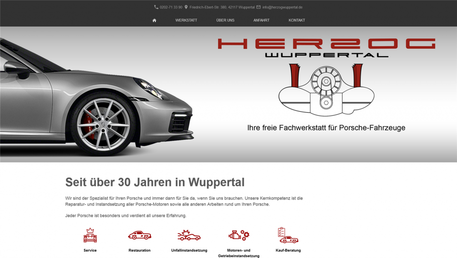 HERZOG | Freie Fachwerkstatt für Porsche-Fahrzeuge